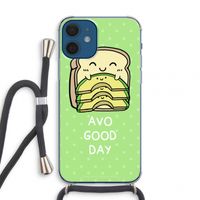 Avo Good Day: iPhone 12 mini Transparant Hoesje met koord
