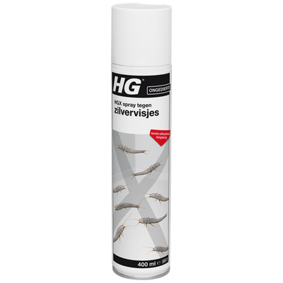 HGX spray tegen zilvervisjes