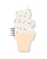 HEMA Notitieboek gelinieerd ijsje