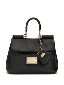 Dolce & Gabbana petit sac à main Sicily Soft - Noir