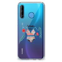 Huawei P30 Lite Stevig | Bumper Hoesje | Boho Summer
