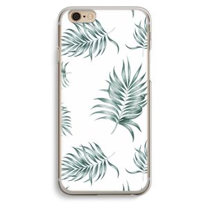 Simple leaves: iPhone 6 / 6S Transparant Hoesje