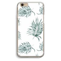 Simple leaves: iPhone 6 / 6S Transparant Hoesje