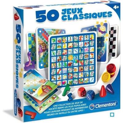 CLEMENTONI - 50 klassieke spellen - Bordspel