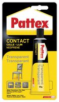 Pattex contactlijm Transparant, tube van 50 g, op blister - thumbnail
