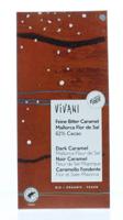 Vivani Chocolade puur 62% caramel fleur de sel bio Vivani Chocolade puur 62% caramel fleur de sel bio