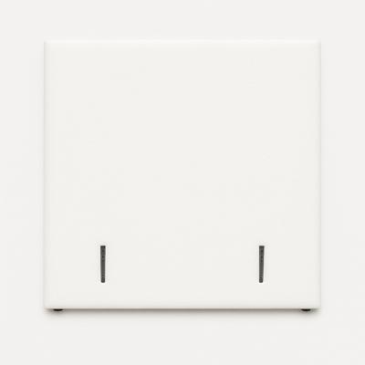 2dekans Basic Hoofdbord 90 x 100 x 8 Skai Wit [Achterkant beschadigd, niet zichtzijde]