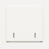2dekans Basic Hoofdbord 90 x 100 x 8 Skai Wit [Achterkant beschadigd, niet zichtzijde]