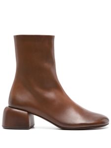 Marsèll bottines en cuir - Marron