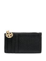 Tory Burch porte-cartes à breloque logo - Noir - thumbnail