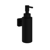 Hotbath Gal zeepdispenser wandmodel zwart mat - thumbnail