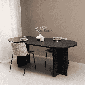 Stalux Ovale Eettafel Noa 200 x 90cm - Ovaal