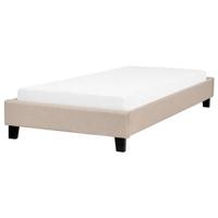 Beliani - ROANNE - Kinderbed - Beige - 90 x 200 cm - Polyester - thumbnail