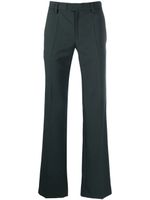 Courrèges pantalon droit en serge - Vert
