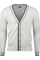 Stenströms Fitted Body Cardigan beige, - thumbnail