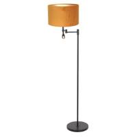 Steinhauer vloerlamp Stang - zwart - metaal - 7191ZW