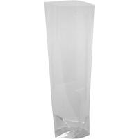 Creativ Company Cellofaan zak, h: 16 cm, afm 6,5x4,5 cm, dikte 25 my, 20 stuk/ 1 doos