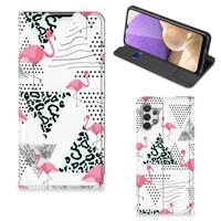 Samsung Galaxy A32 5G | Hoesje maken | Flamingo Triangle