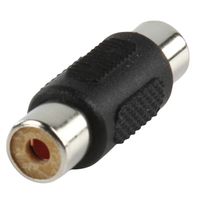 Valueline AC-065 kabeladapter/verloopstukje RCA Zwart - thumbnail