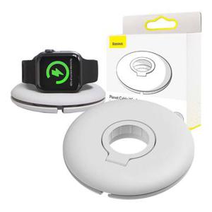 Baseus Planet Kabeloproller / Houder - Apple Watch Oplader - Wit