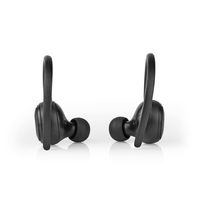 Nedis HPBT8053BK hoofdtelefoon/headset Draadloos oorhaak Muziek Bluetooth Zwart - thumbnail