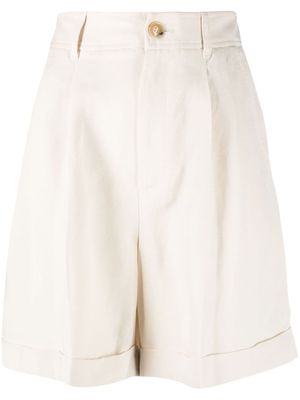 Woolrich short à plis et à revers - Tons neutres