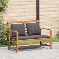 Tuin Sofa Set 2 pcs Bruin Massief teakhout