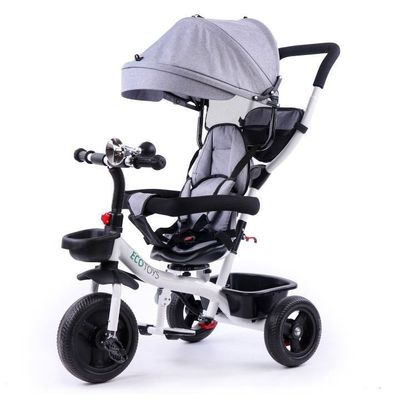Viking Choice Kinderwagen en kinderfiets in-1 wit met blauwgrijs Viking Choice Kinderwagen en kinderfiets in-1 wit met blauwgrijs