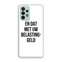 Belastinggeld: Samsung Galaxy A52s 5G Transparant Hoesje