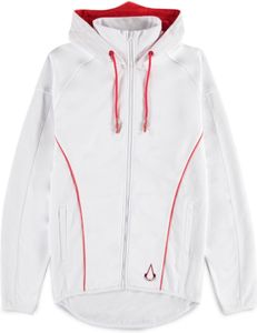 Assassin's Creed - Men's White Zipper Tech Hoodie