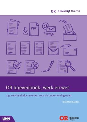 OR brievenboek, werk en wet (Paperback)