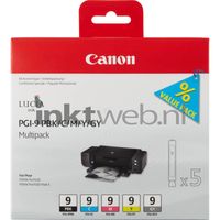 Canon 1034B013 inktcartridge 5 stuk(s) Origineel Normaal rendement Cyaan, Grijs, Magenta, Foto zwart, Geel - thumbnail
