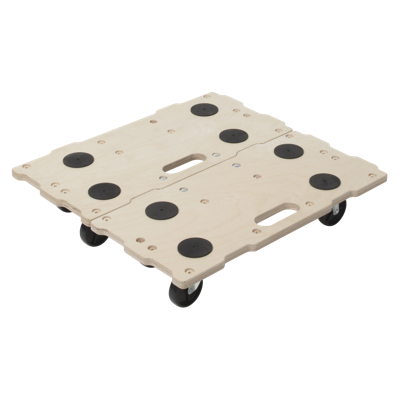 Wolfcraft Puzzelplateau | Meubelroller FT 400 | Uitbreidbaar | 1 stuk - 5543000