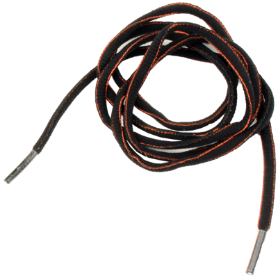 No Risk Veter Oranje/Zwart 155 cm | Zwart/Oranje | Maat One Size - 5607421979158