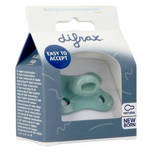 Difrax Fopspeen Natural Newborn Uni Sage