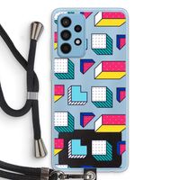 8-bit N°7: Samsung Galaxy A52 Transparant Hoesje met koord