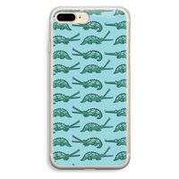 Kroko: iPhone 7 Plus Transparant Hoesje Kroko: iPhone 7 Plus Transparant Hoesje