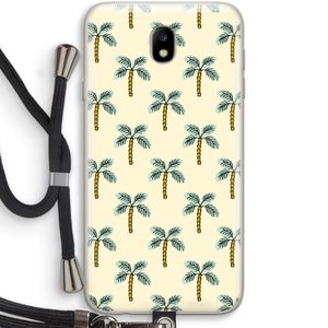 Paradise: Samsung Galaxy J7 (2017) Transparant Hoesje met koord
