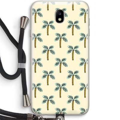 Paradise: Samsung Galaxy J7 (2017) Transparant Hoesje met koord