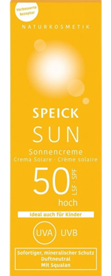 Speick Sun SPF50 Zonnecrème