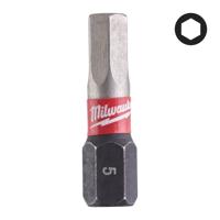 Milwaukee Milwaukee SHOCKWAVE™ IMPACT DUTY schroefbits Hex 5 mm x 25 mm VE=2 - 4932430896