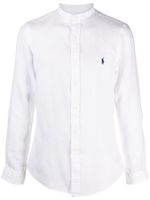 Polo Ralph Lauren chemise Polo Pony à design sans col - Blanc - thumbnail