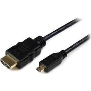 StarTech High Speed HDMI Kabel met Ethernet HDMI/Micro-HDMI 3m Zwart