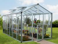 Vitavia Tuinkas Zeus (3 mm gehard veiligheidsglas, Aluminium, ca. 11,9 qm)