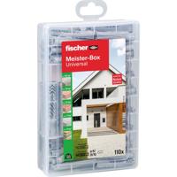 Fischer Meister-Box UX/UX R Assortimentsdoos pluggen 513893 110 onderdelen Fischer Meister-Box UX/UX R Assortimentsdoos pluggen 513893 110 onderdelen