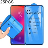 25 stuks 2.5 D volledige lijm volledige cover keramiek film voor Xiaomi Redmi K20/K20 Pro