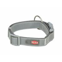 Hondenhalsband Trixie Premium Reflect Grafiet M/L