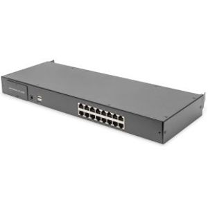 Digitus DS-72217 KVM-switch Rack-montage Zwart