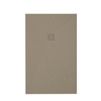 ZEZA Grade douchevloer - 140x90cm - antislip - antibacterieel - mineraalmarmer - rechthoek - mat cream (creme) 400000000000019580