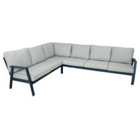 Morrison dining hoekset midnight grey - Oosterik home